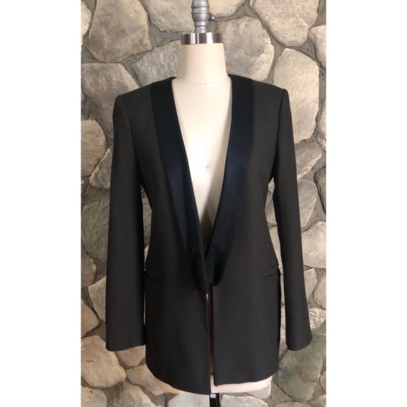 Zara Jackets & Blazers - Zara Woman brown tuxedo style blazer size Medium